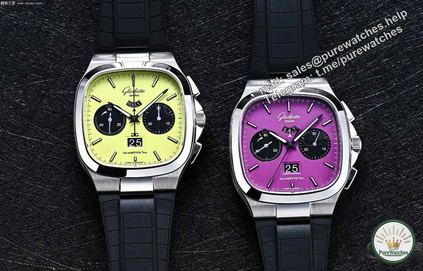 The first dark horse in the watch industry in 2025! Glashütte’s “Plasma Purple” limited edition model is exposed, with a flyback movement and a price of RMB 120,000 to detonate the market!