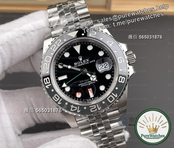 “Preserved egg rings” are killing people like crazy! Actual test of VS Factory’s new Greenwich black and gray circle: Dandong 3285 movement + ultra-thin case, the replica watch can also be as thin as foul!