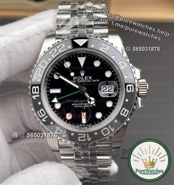 “Preserved egg rings” are killing people like crazy! Actual test of VS Factory’s new Greenwich black and gray circle: Dandong 3285 movement + ultra-thin case, the replica watch can also be as thin as foul!