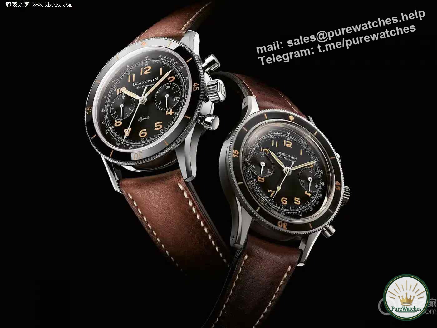Blancpain Air Force Commander blue and gold watch debuts! The three materials of titanium metal, red gold and ceramic ring are luxuriously colliding, and the high-frequency movement is unrivaled in accuracy!