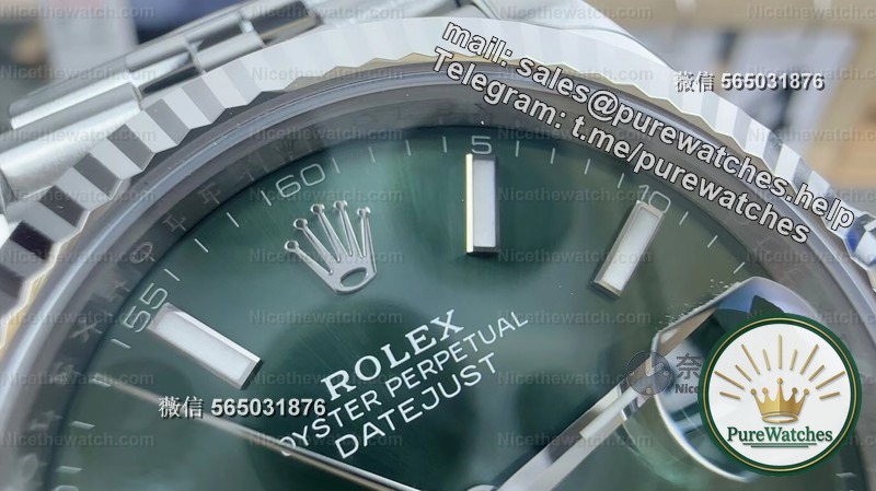 Wearing it, no one can tell it’s a replica! VS factory mint green log depth measured, Dandong 3235 movement is really fragrant warning!