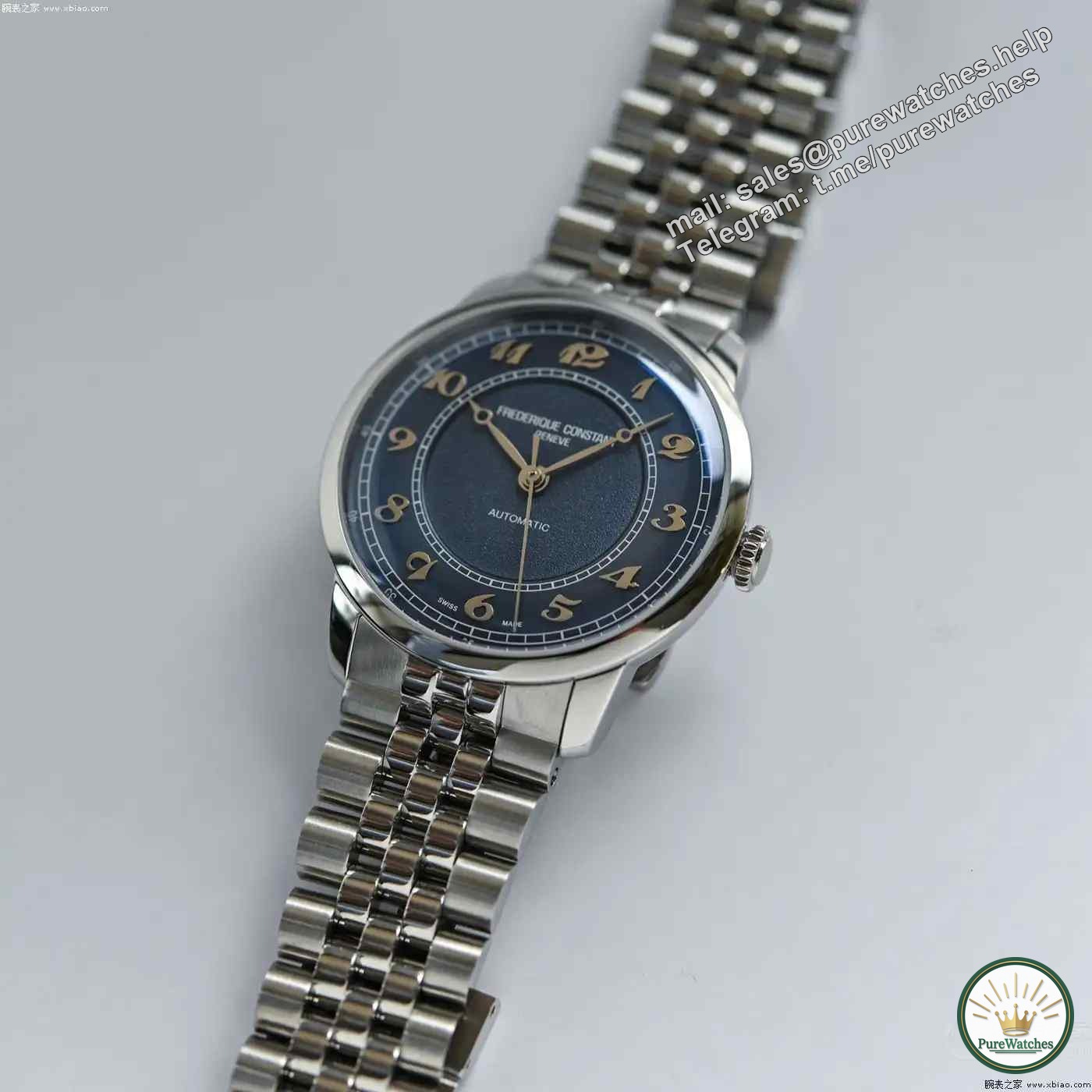 A luxury watch that even working people can own? Frederique Constant’s new cloud blue plate + Breguet font, the appearance and performance are both outstanding!