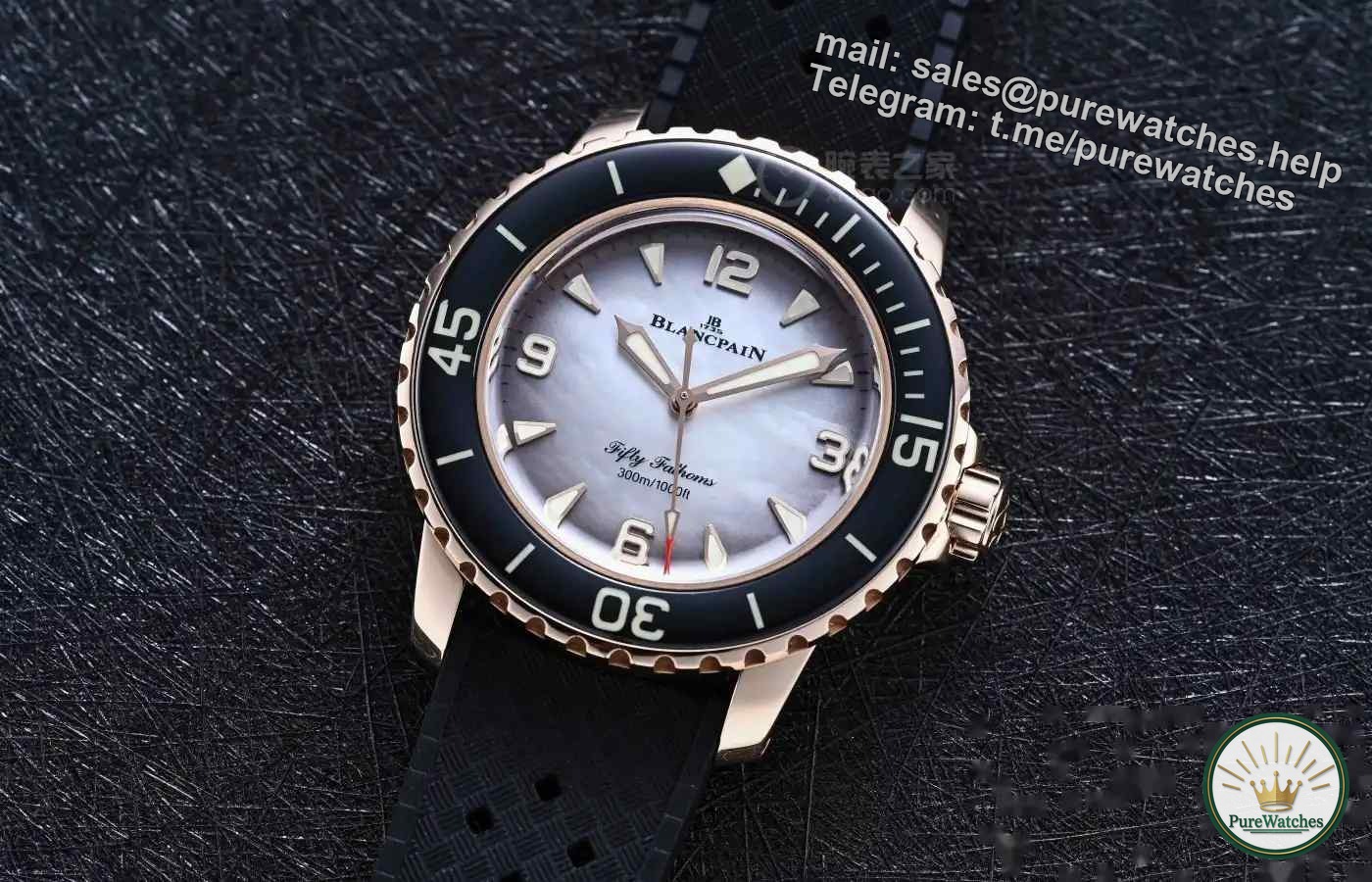 Blancpain Black Pearl VS Pink Pearl! The luxury diving watch for girls is on the ceiling. Is Rolex no longer popular?
