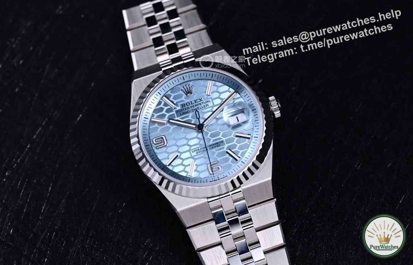 Rare than Daytona! Rolex 1908 platinum ice blue watch, the new favorite of the rich is here