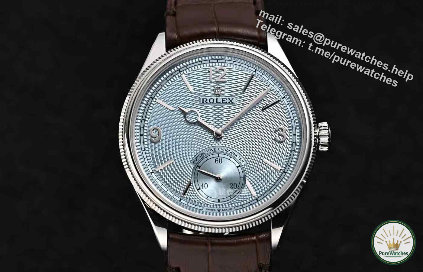 Rare than Daytona! Rolex 1908 platinum ice blue watch, the new favorite of the rich is here