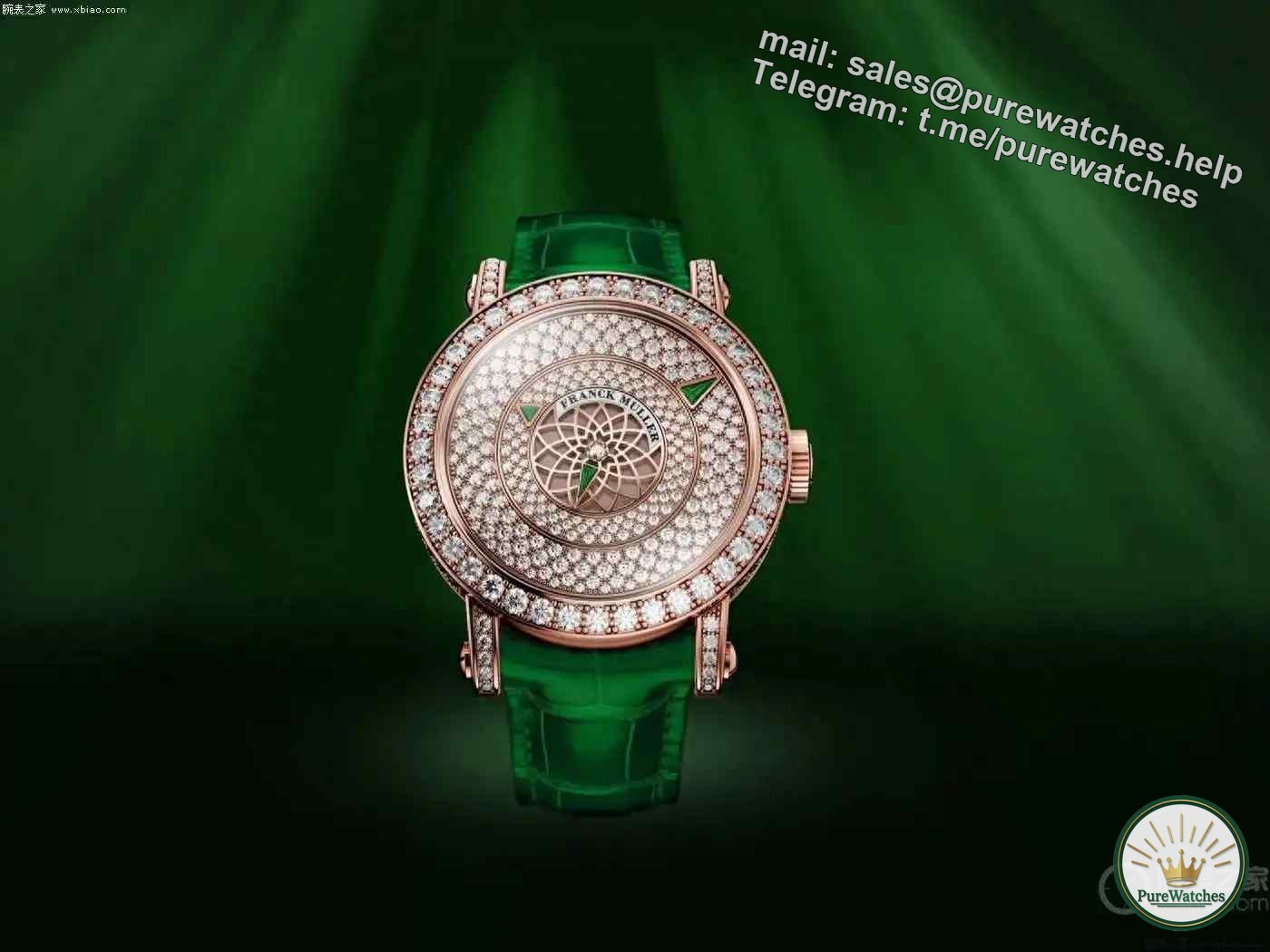 The woman’s heart beat faster after seeing it! Franck Muller 5.86 carat diamond mystery watch, a hot model nominated by GPHG