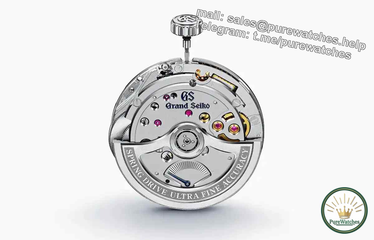 The error is only ±0.5 seconds/day! Crown Blue Lion Spring Drive titanium beast watch, red plate titanium watch rich people have already placed an order