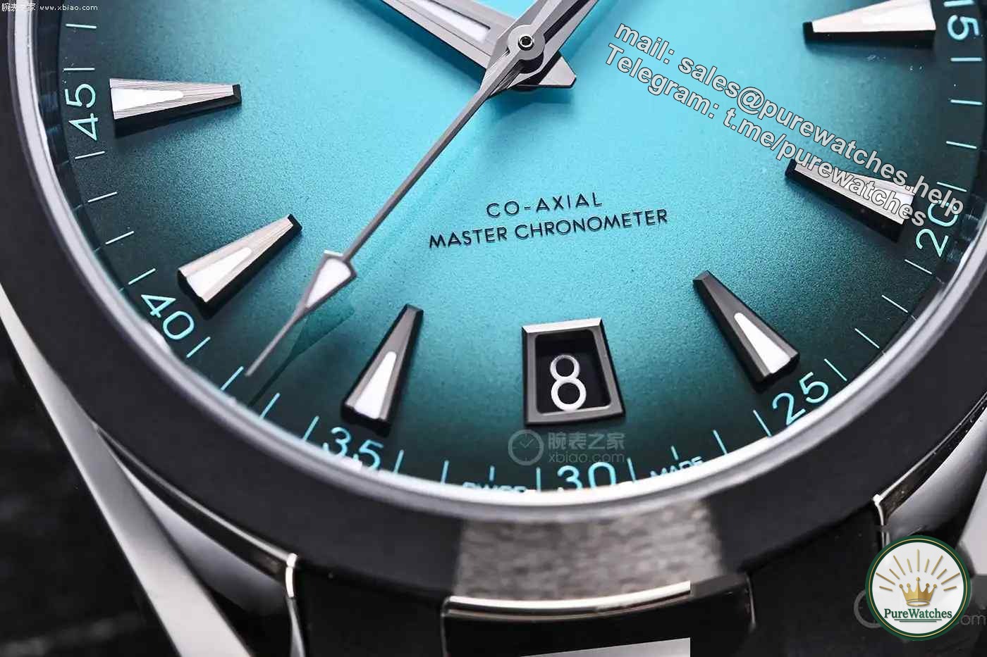 Omega Turquoise Ceramic Ring AT150 is coming! I bought the steel model so early at the beginning of the year that I cried and fainted in the toilet.