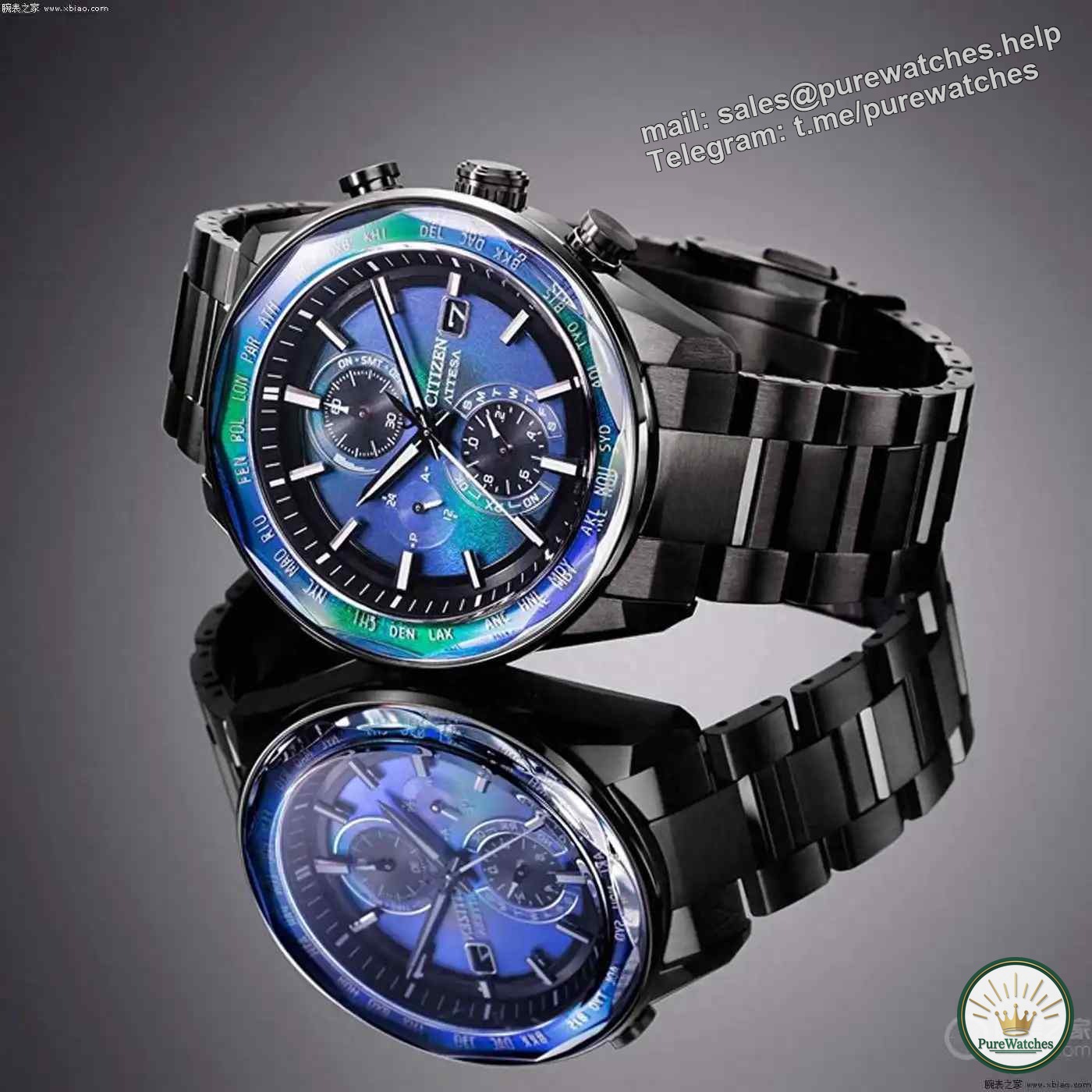 Citizen ATTESA Sapphire Limited Edition is launched! A collection of 1,800 pieces, the changing light and shadow are as beautiful as the universe!