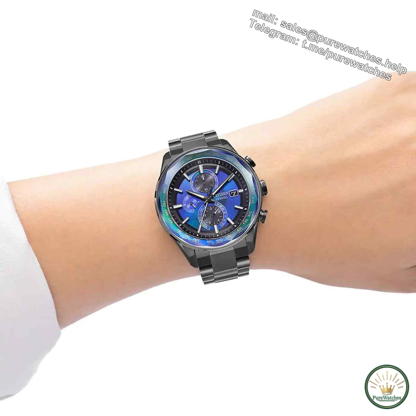 Citizen ATTESA Sapphire Limited Edition is launched! A collection of 1,800 pieces, the changing light and shadow are as beautiful as the universe!