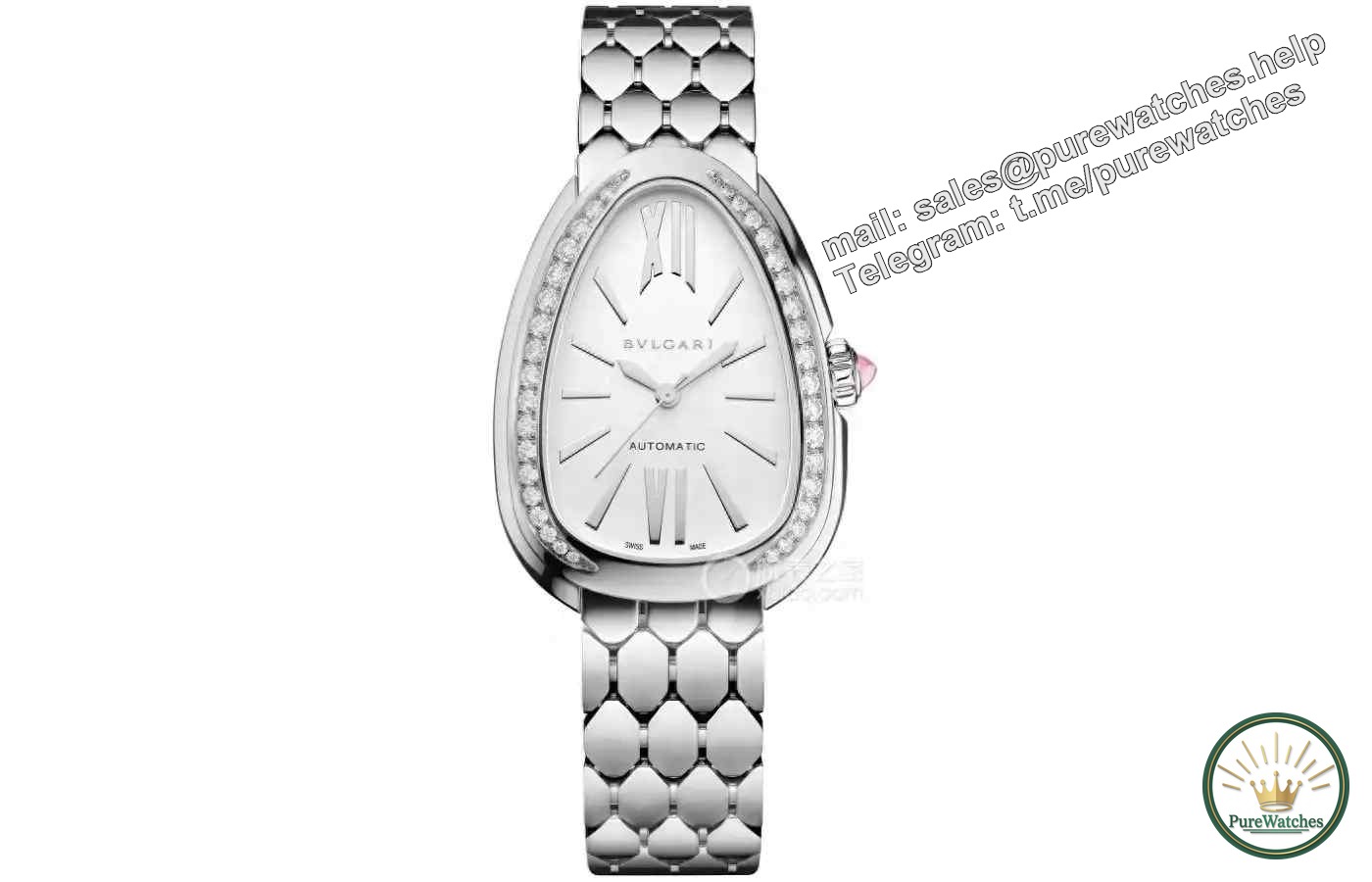 100,000 budget diamond table ceiling! These three big-name women’s watches are stunning in appearance, and Bulgari’s snake-shaped watch is so sexy!