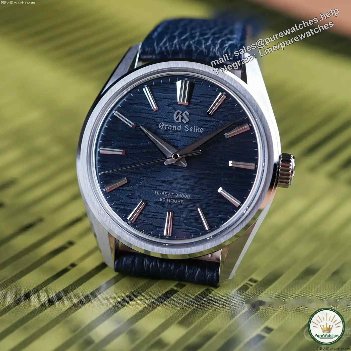 The same model from the Geneva Watch Fair! The Crown Blue Lion Evolution 9 blue dial is on sale in limited edition, and the moonlight texture is breathtakingly beautiful!