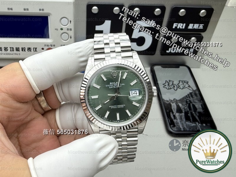 Spending 3k to wear a “100,000-level Rolex”? Actual test vs factory mint green log, my colleague asked me if it was genuine!