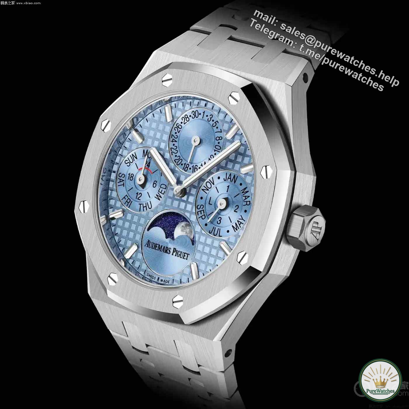 Audemars Piguet’s 150th anniversary celebration! 38mm perpetual calendar watch is released in limited edition, the top luxury choice for small wrists!