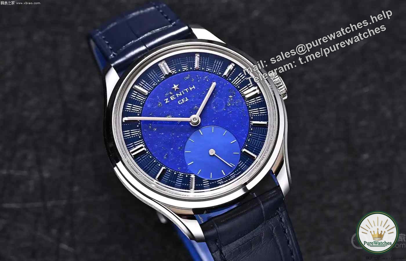 Zenith’s 160th Anniversary Special! Platinum lapis lazuli starry sky disk + legendary movement, luxury collectible watch is on sale in limited edition!