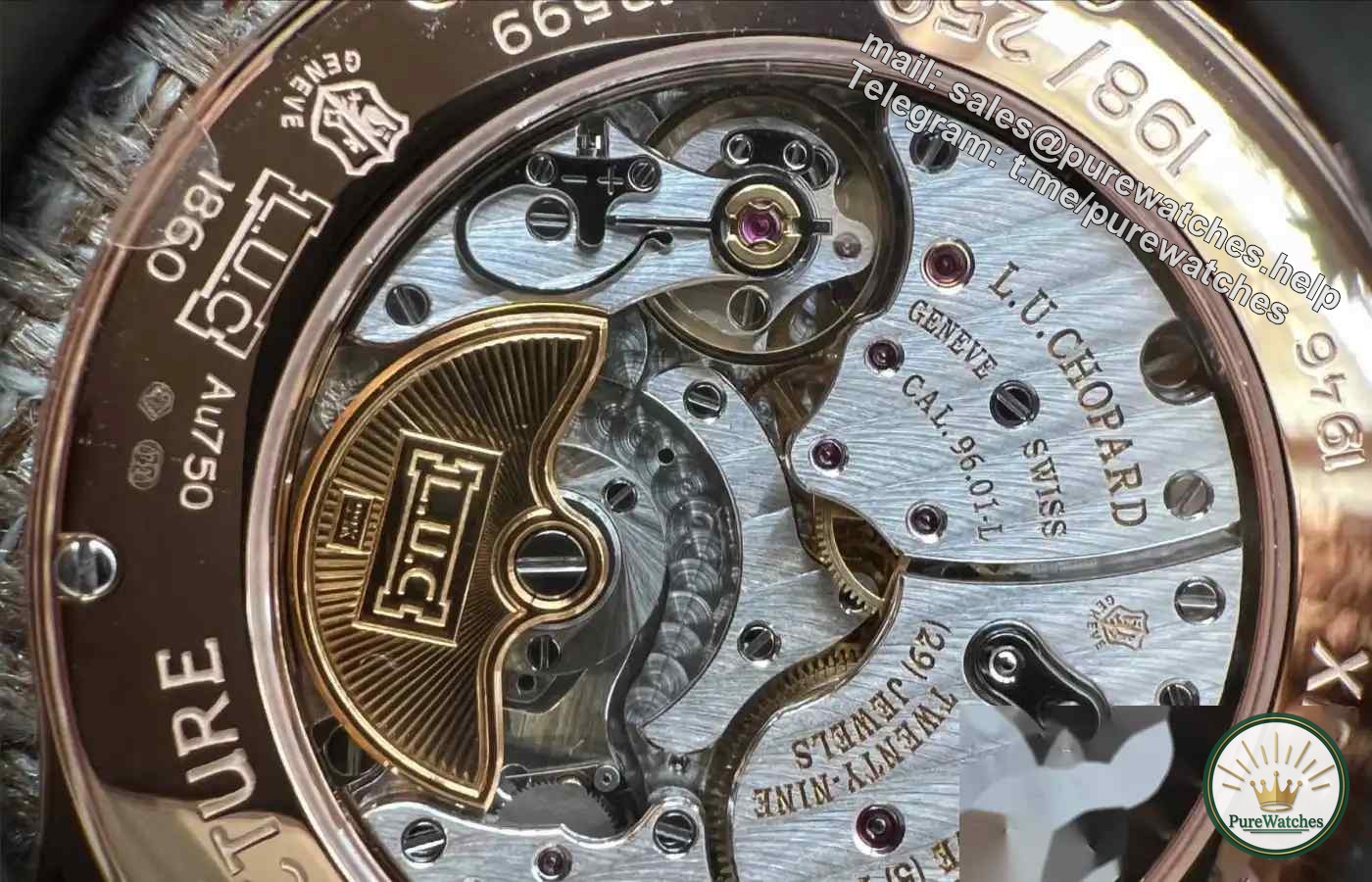 As thin as cicada wings and as core as art! Chopard L.U.C 96 caliber 3.3mm subverts tradition, and the Geneva Seal adds luxurious connotation