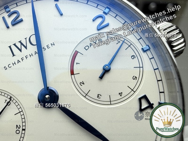 [I decided to repurchase it after actually wearing it for 30 days] ZF factory IWC Portuguese seven white-faced blue needles, what does the “ceiling” in the replica watch industry look like?