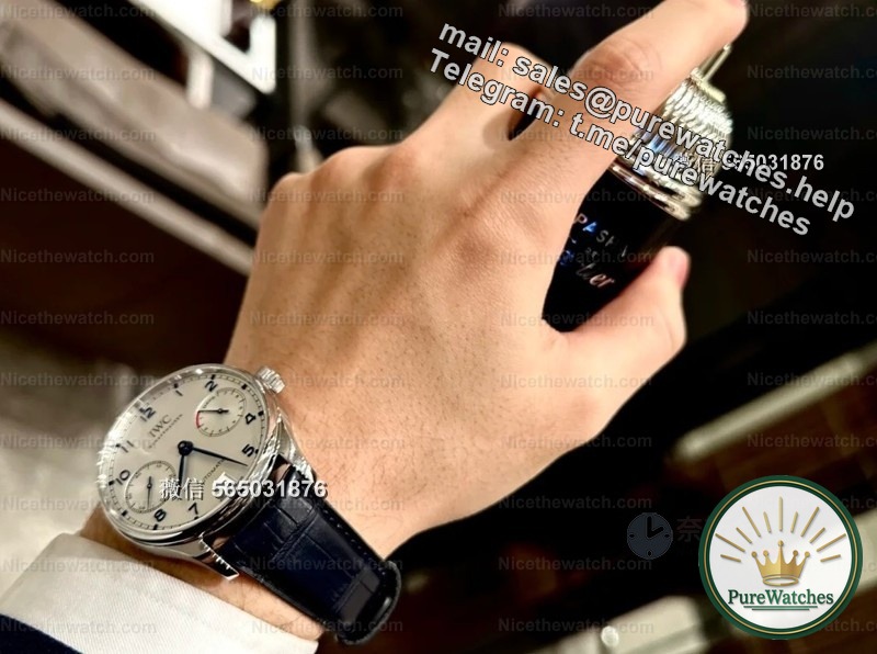 [I decided to repurchase it after actually wearing it for 30 days] ZF factory IWC Portuguese seven white-faced blue needles, what does the “ceiling” in the replica watch industry look like?