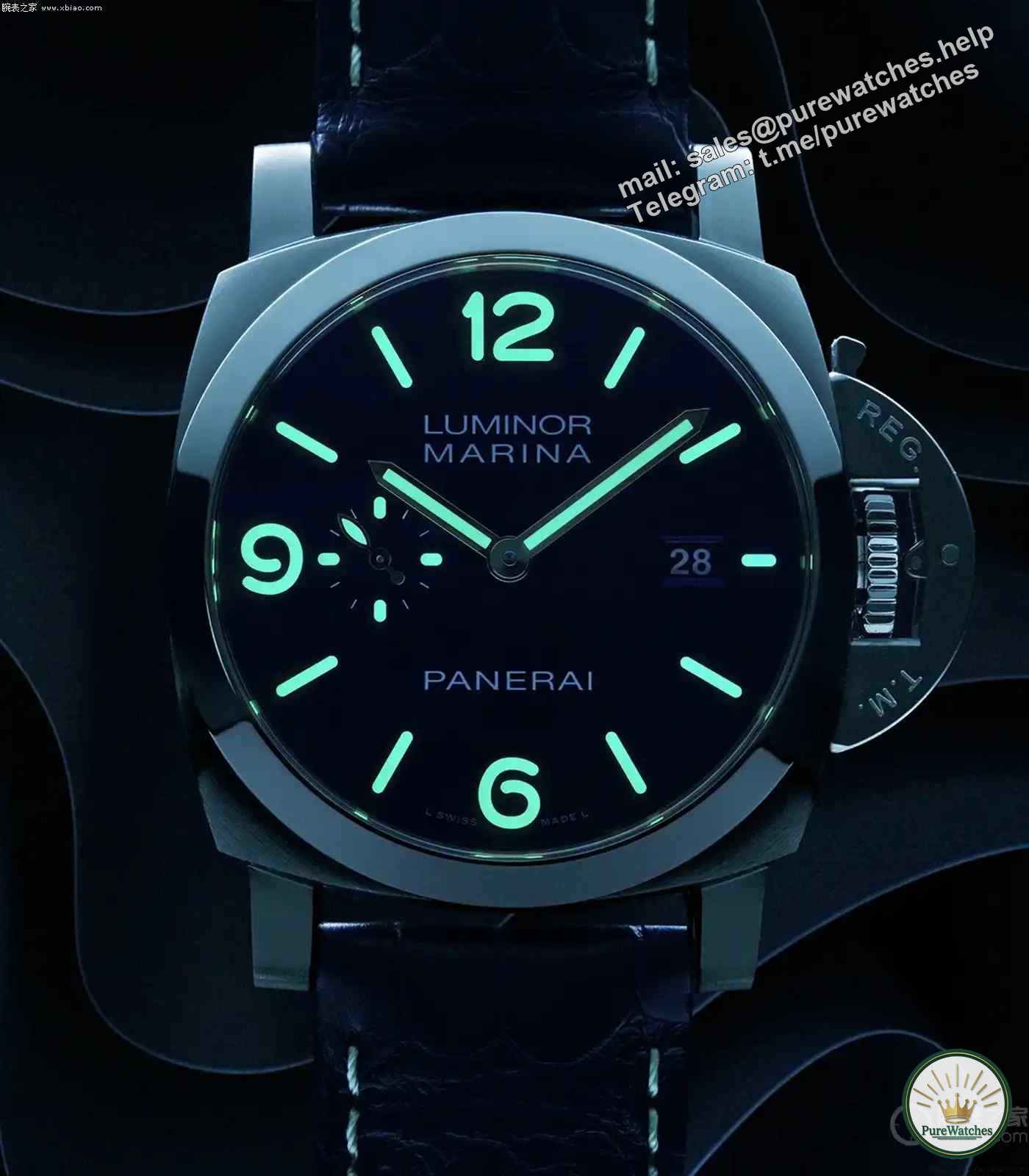 Good news for small wrists! Panerai 40mm Lumino is finally here, 12mm thickness + classic bridge protection is so good!