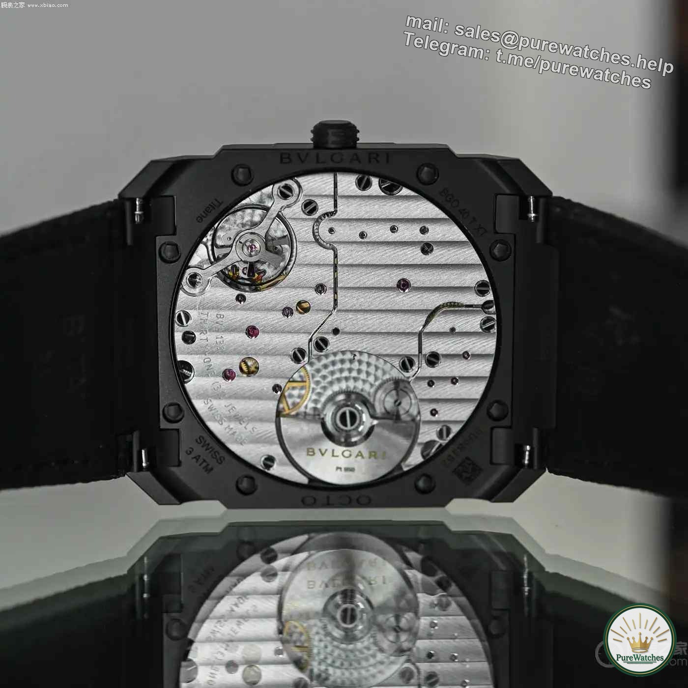 130,000 is extremely thin! Bvlgari Octo Finissimo all-black DLC titanium version shockingly launched
