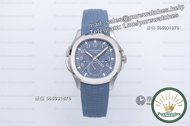 The most explosive replica watch of 2025 is here! ZF factory Patek Philippe 5164A-001 depth measurement: dual time + shark fin adjustment, young people’s first “little Nautilus”!