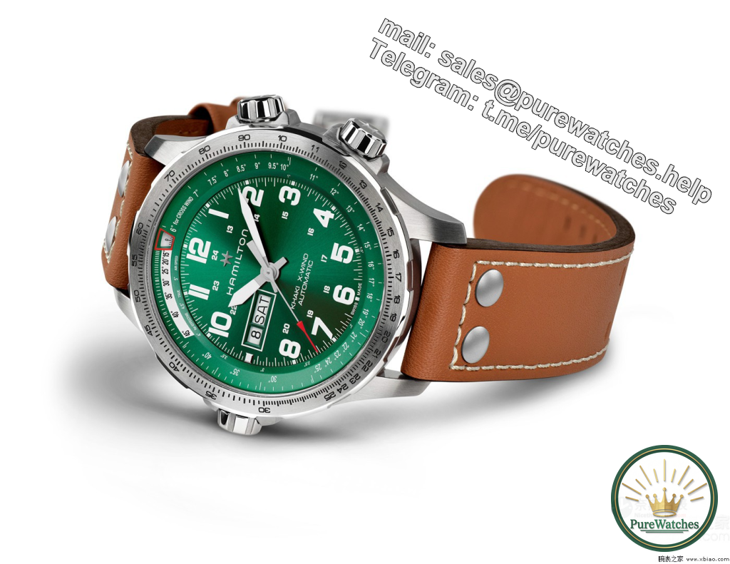 Soar on your wrist and conquer every degree of yaw – the new two-color version of the Hamilton Khaki Aviation Series “Beyond the Wind” is now available!