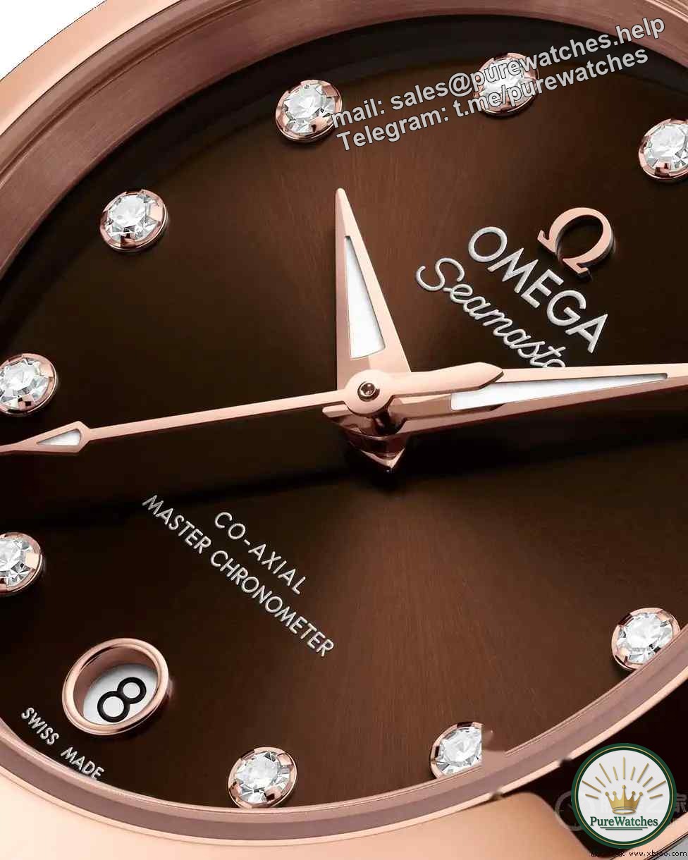 Zhou Dongyu’s same model of Omega Little Seamaster! Maillard Retro Gold Brown Plate is so high-end, a must-have for elegant girls