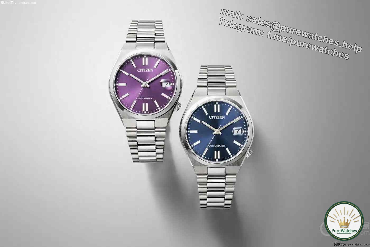 Citizen Tsuyosa new products are coming! 37mm dark blue and purple plate retro watch, 2,500 yuan, the best price in the same class