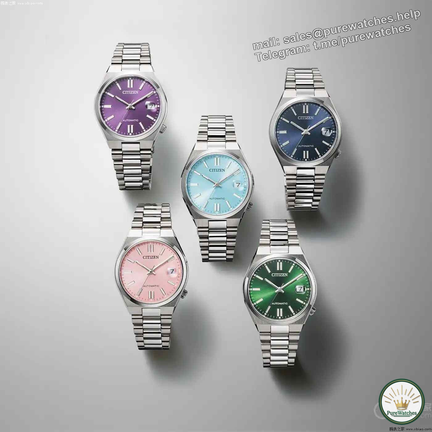 Citizen Tsuyosa new products are coming! 37mm dark blue and purple plate retro watch, 2,500 yuan, the best price in the same class