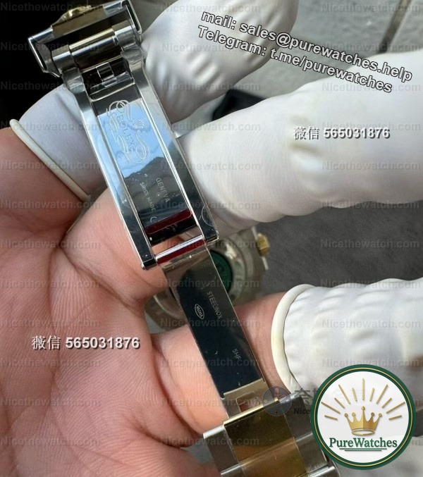 [Counterweighted Ceiling] Actual measurement of RC Factory Gold, Black and Blue Water Ghost 3135: 185 grams of real and original feel, the details are full of details with closed eyes!