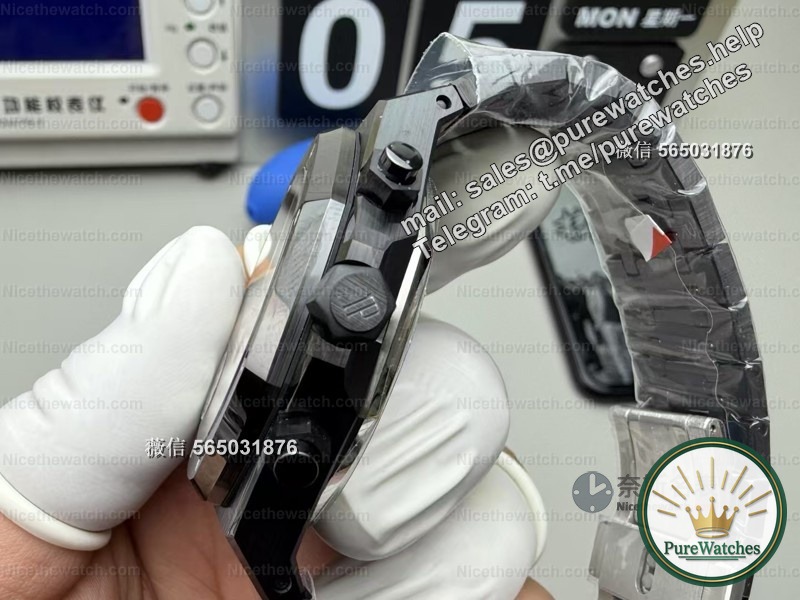 [2025 Hard Core Upgrade] APS Royal Oak 26240 V2 card-free all-in-one machine tested! Flyback chronograph + all-black ceramics, the mechanical control is so enjoyable!