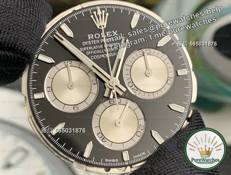 Depth measurement of VS Factory Daytona Dandong 4131: stable running time, accurate timing, great appearance, replica of the “hexagonal warrior” on the inside and outside!