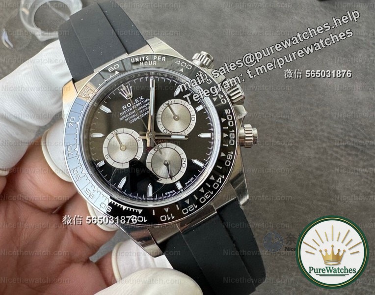 Depth measurement of VS Factory Daytona Dandong 4131: stable running time, accurate timing, great appearance, replica of the “hexagonal warrior” on the inside and outside!