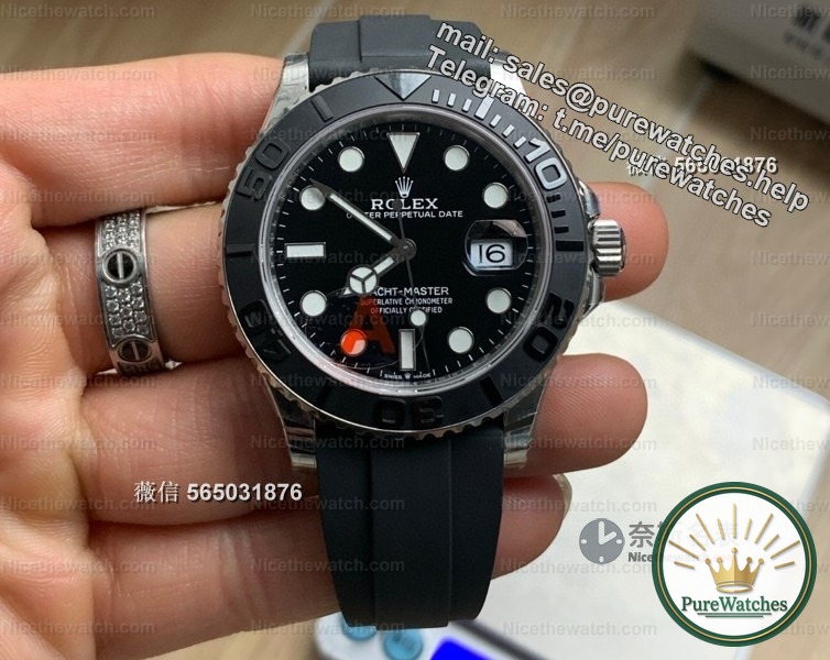 [Sink deep in my heart! 】 Actual measurement of VS factory white yacht V3 weighted version: 147 grams of genuine platinum feel + Dandong 3235 movement, the details are bursting with eyes closed!