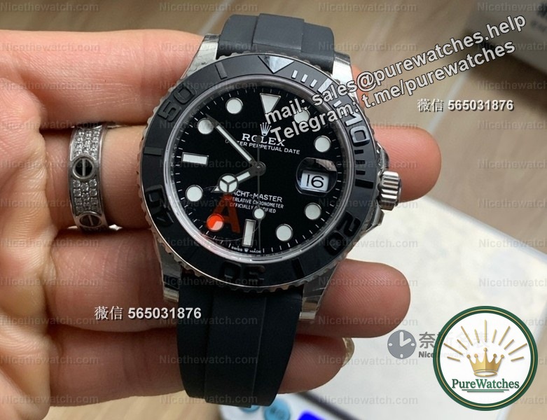 [Sink deep in my heart! 】 Actual measurement of VS factory white yacht V3 weighted version: 147 grams of genuine platinum feel + Dandong 3235 movement, the details are bursting with eyes closed!