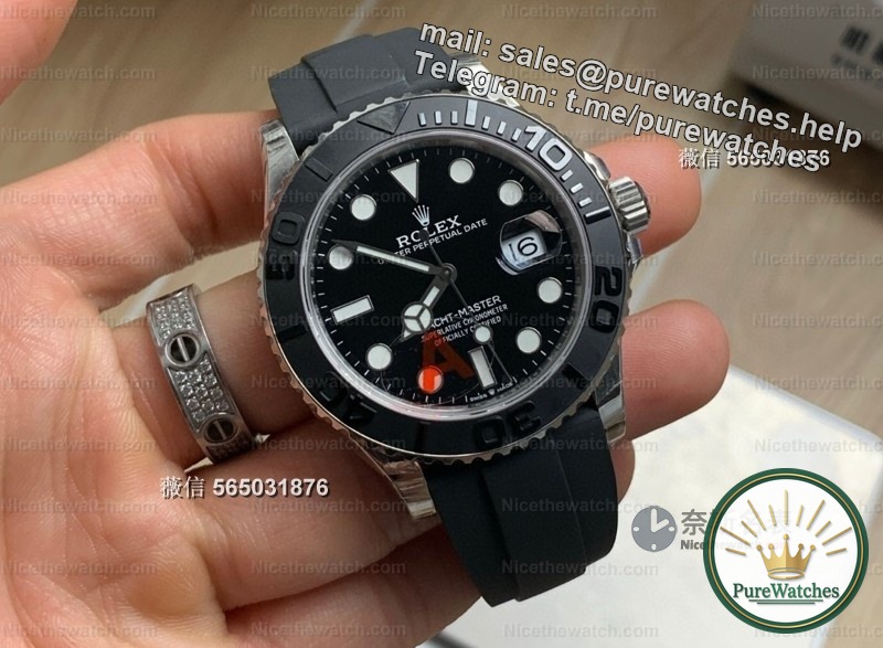 [Sink deep in my heart! 】 Actual measurement of VS factory white yacht V3 weighted version: 147 grams of genuine platinum feel + Dandong 3235 movement, the details are bursting with eyes closed!