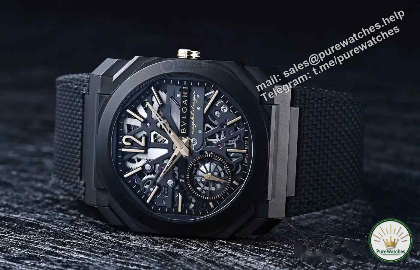 Thinner than the movement! Bvlgari’s black gold skeleton watch makes a shocking debut, with an 8-day battery life that subverts perceptions