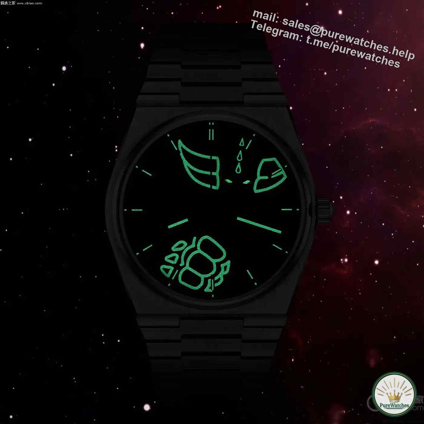 Full of mecha feelings! The Tissot PRX limited edition watch is equipped with a customized oscillating weight, and the capsule watch box restores the UFO base