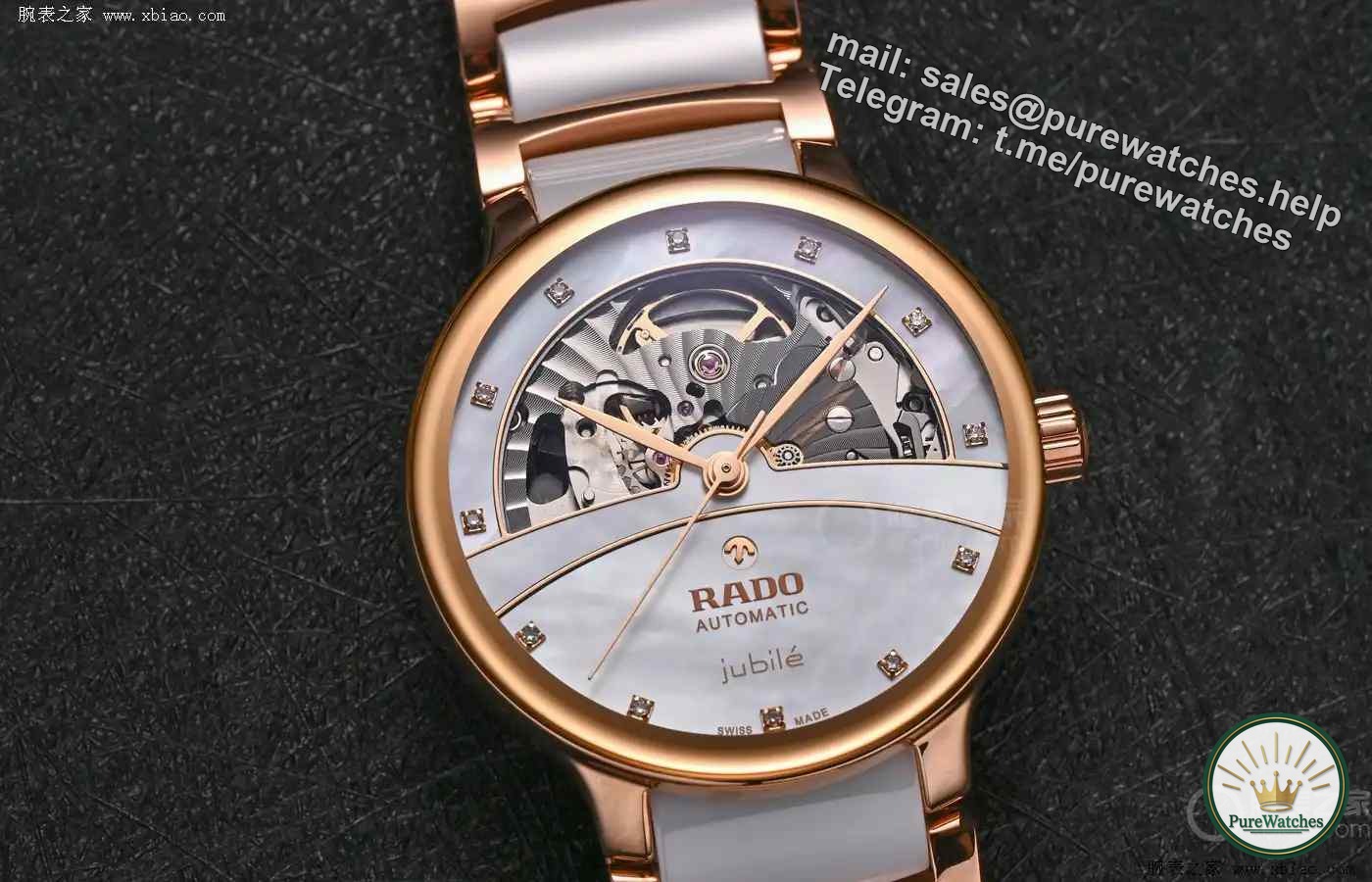 30,000 budget is a must! Radar Crystal Semi-Skeleton Women’s Watch: Mechanical core hides tenderness, elegant dialogue between mother-of-pearl and diamonds