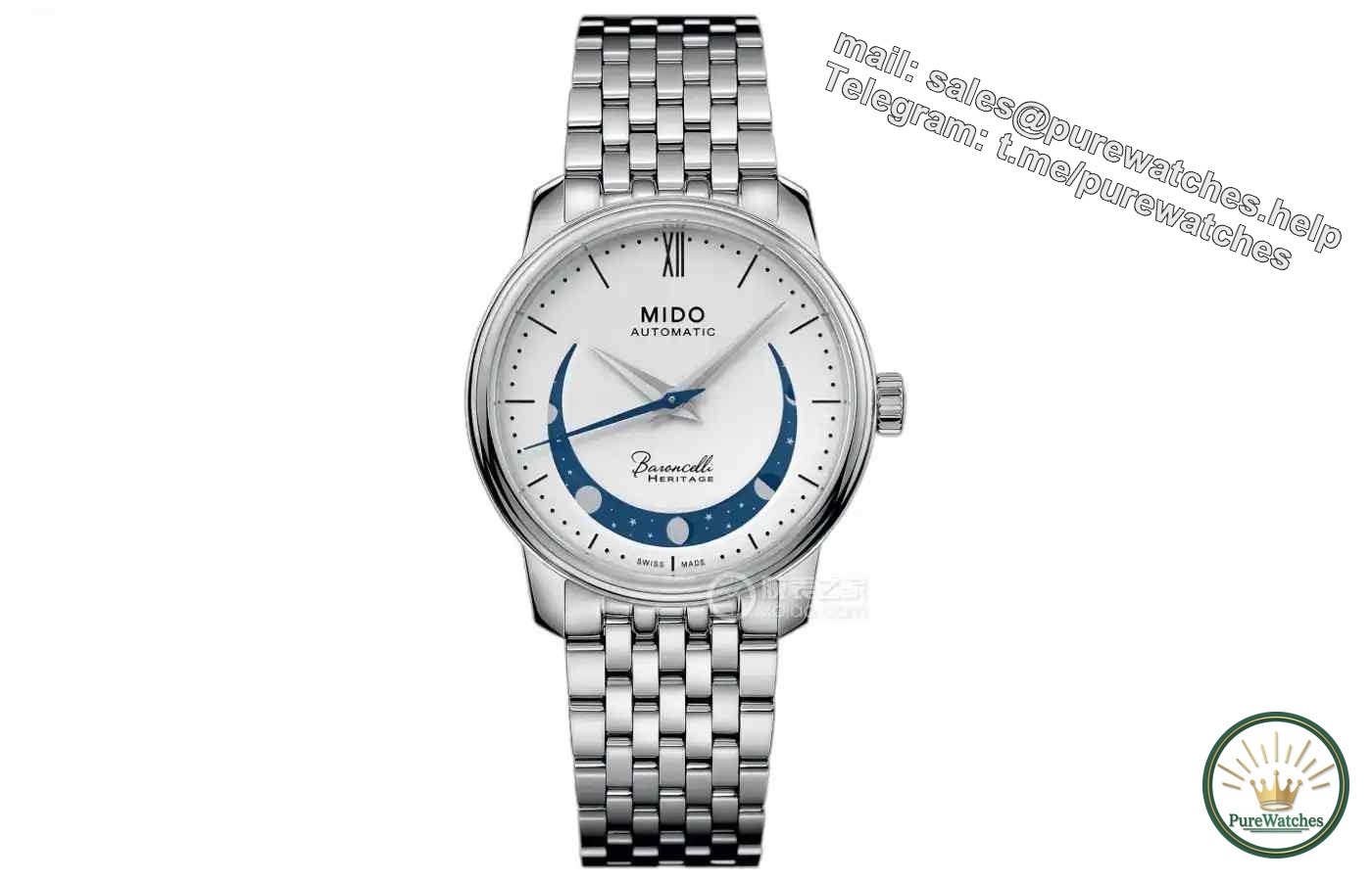 Don’t worry about giving gifts during the Mid-Autumn Festival! These three women’s moon phase watches are both online in terms of appearance and performance, covering all budgets from 10,000 yuan to 20,000 yuan.