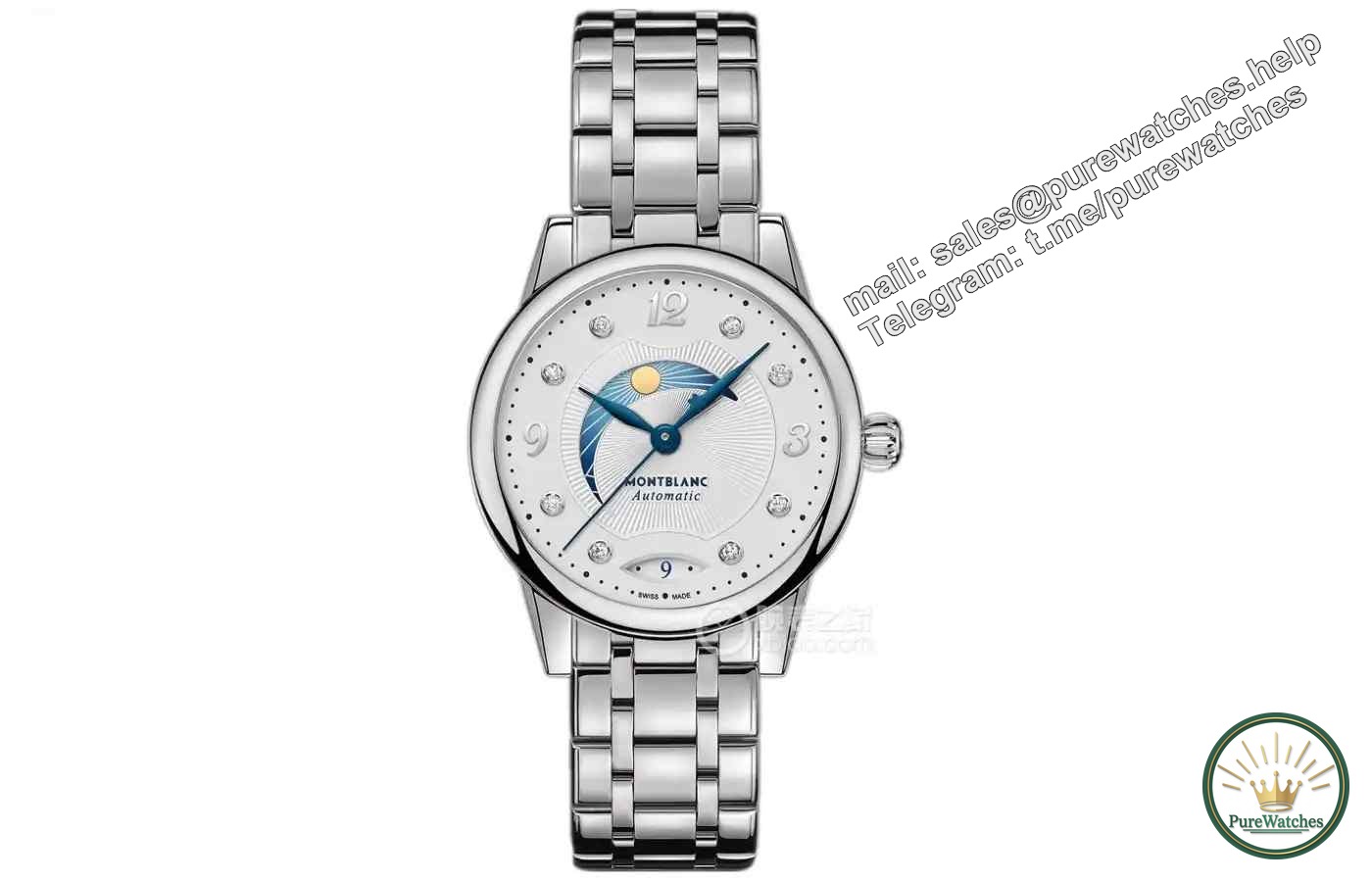 Don’t worry about giving gifts during the Mid-Autumn Festival! These three women’s moon phase watches are both online in terms of appearance and performance, covering all budgets from 10,000 yuan to 20,000 yuan.
