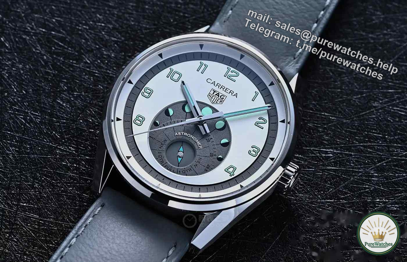Moon phase watch revolution! TAG Heuer Astronomer watch truly restores the moon phase changes, limited to 500 pieces, now on sale
