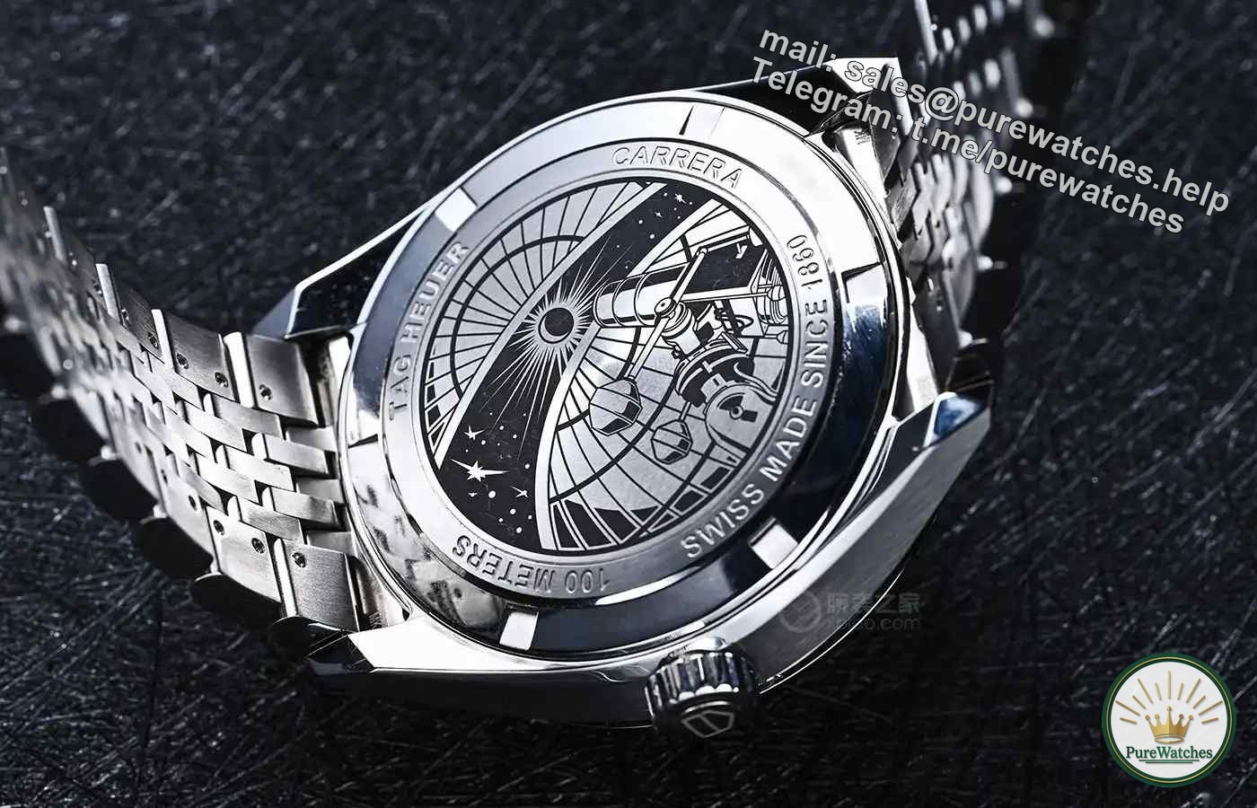 Moon phase watch revolution! TAG Heuer Astronomer watch truly restores the moon phase changes, limited to 500 pieces, now on sale