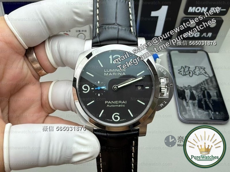 VS factory Panerai 312 replica actual test: Can the P9000 movement really quickly adjust the calendar?