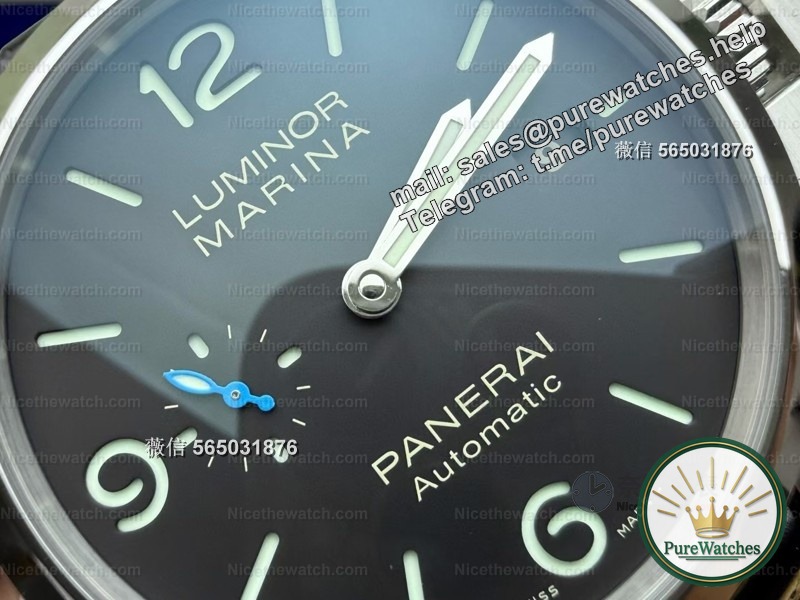 VS factory Panerai 312 replica actual test: Can the P9000 movement really quickly adjust the calendar?
