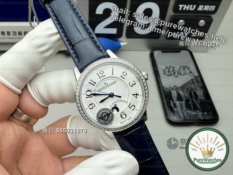 Say goodbye to “plastic-looking” women’s watches! APS Jaeger-LeCoultre Date Replica is full of details, romantic and inexpensive
