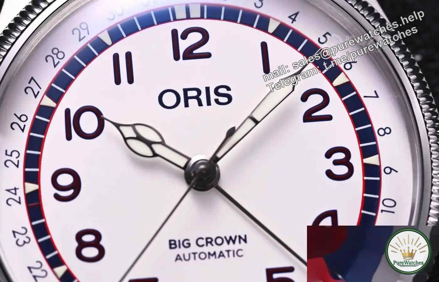 The same style as the pilot! Oris big crown watch is available for 17,800 yuan, a limited edition collection to commemorate Hank Aaron!