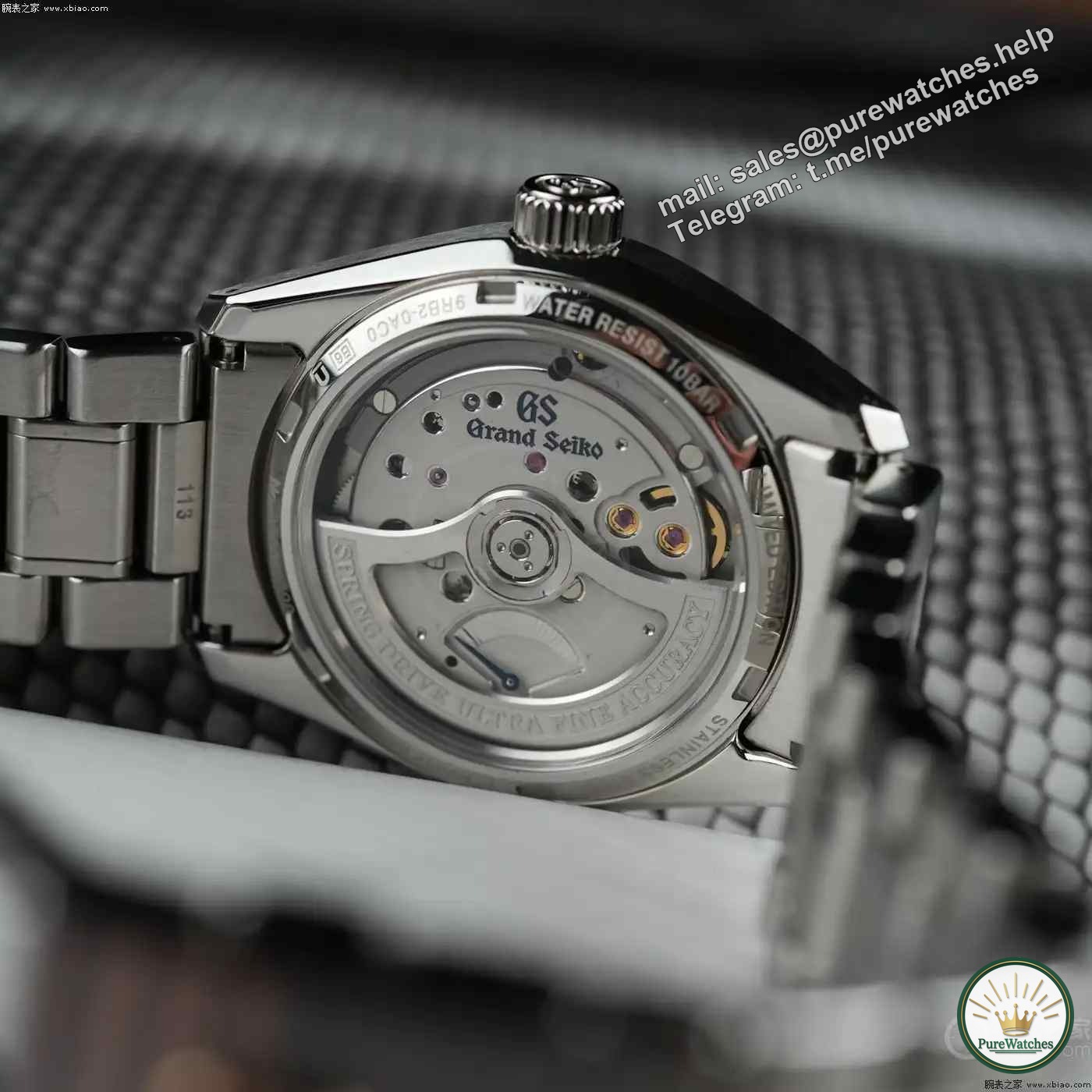 Only 1,300 pieces! Crown Blue Lion Evolution 9 series ice purple dial watch, made of luxurious white steel!