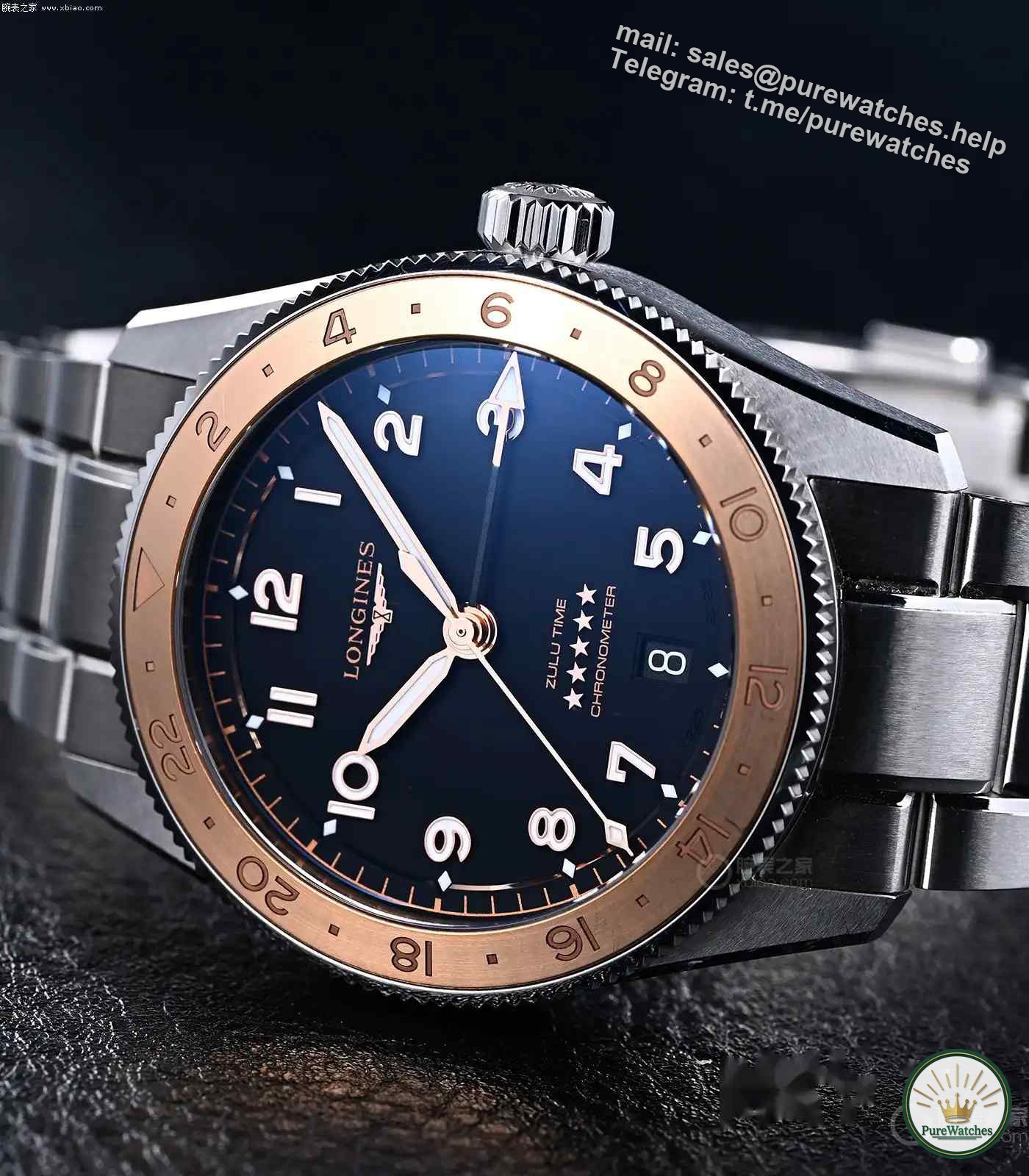 You can also wear a gold watch with a budget of 30,000! Actual test of Longines Zulu Time rose gold ring, looks as good as 100,000-level watches