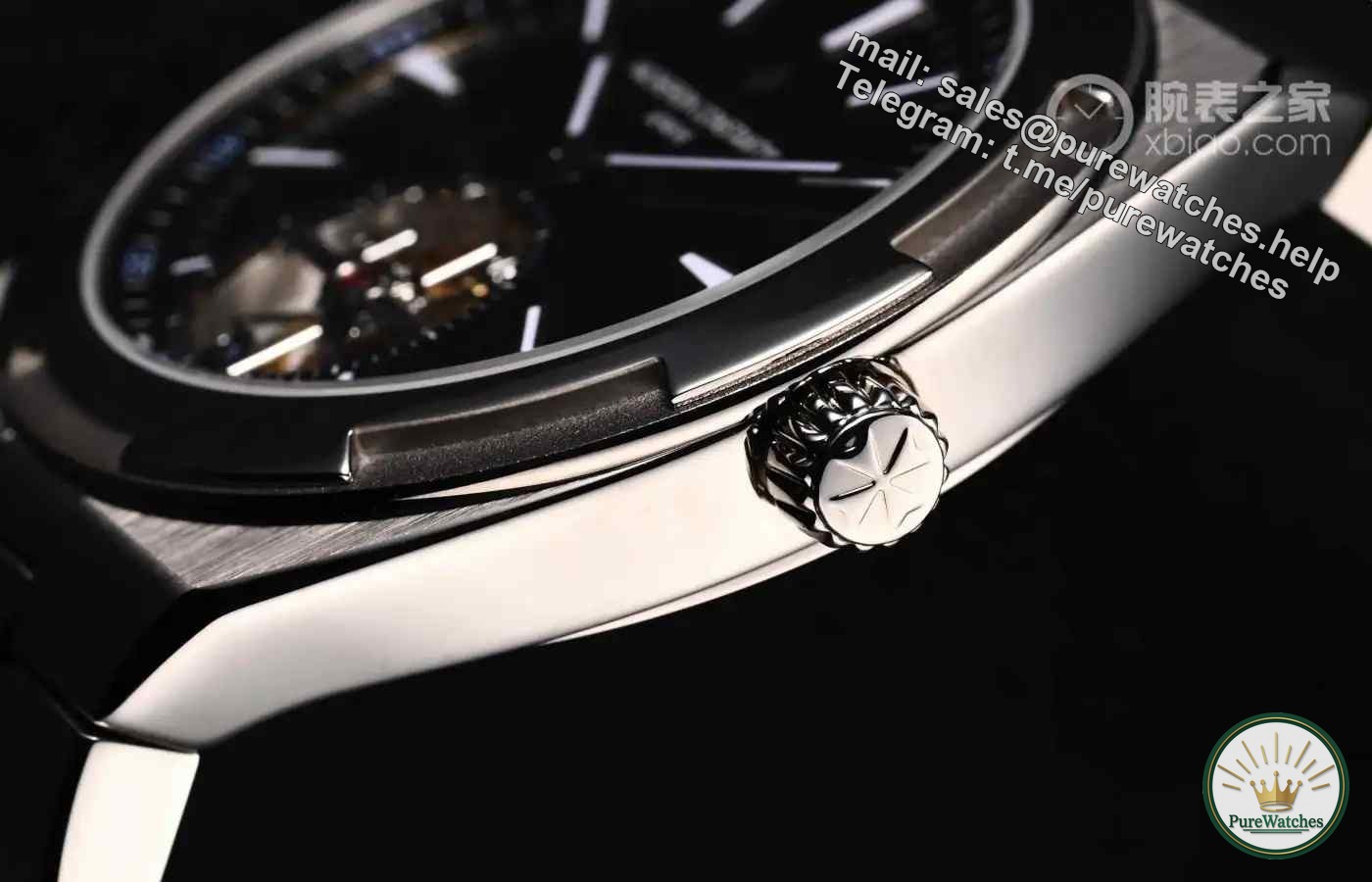 Titanium light luxury! Vacheron Constantin’s blue-plate tourbillon has revolutionized the world, and three kinds of straps can be switched in seconds to detonate the watch circle.